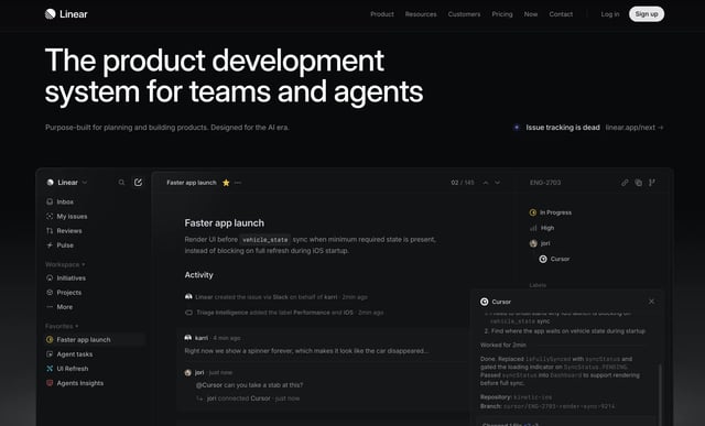 Linear design system preview
