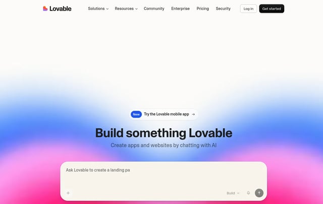 Lovable design system preview