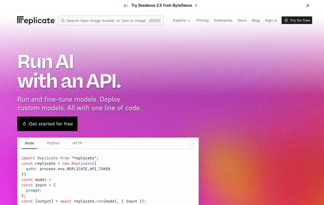 Replicate design system preview