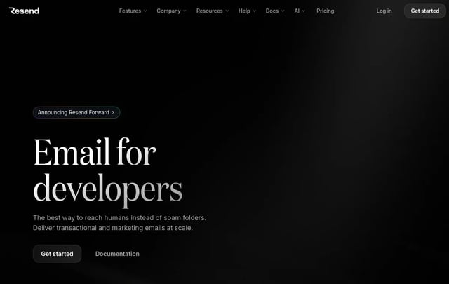 Resend design system preview