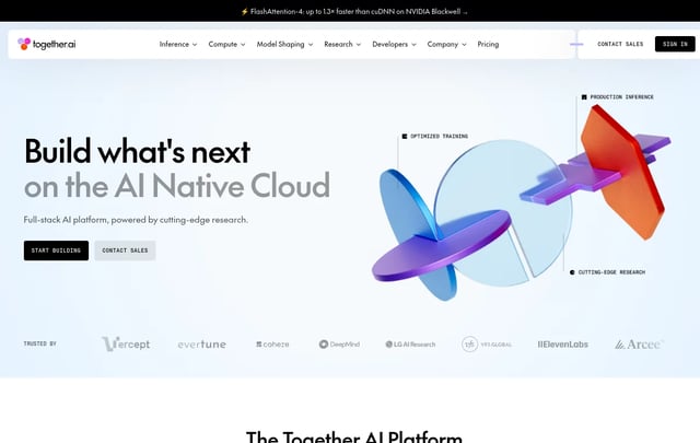 Together AI design system preview