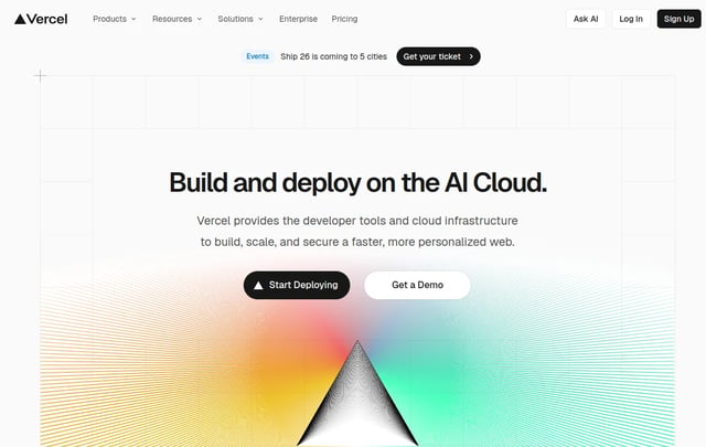 Vercel design system preview
